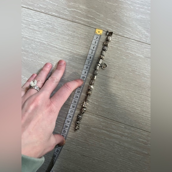 Authentic Completed Pandora Bracelet RARE RETIRED Charms. Gold Silver Two Tone - Picture 5 of 5